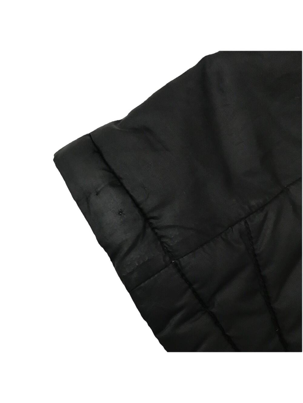 The North Face 550 Puffer Jacket Women Small S Black Goose Down Full Zip Vintage - Picture 5 of 5